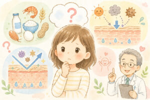 アトピーはアレルギーだけ？最近の研究で見えてきた「皮膚トラブルの本当の入り口」